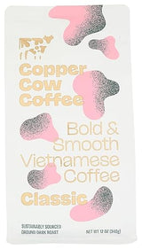 Copper Cow Coffee Classic Ground Coffee, 12 OZ
