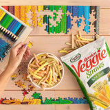 Veggie Straw Variety Pack - Assortment of Garden Sea Salt, Cheddar Cheese and Zesty Ranch Snack Size - Care Package Gift Box Gluten Free (30 Count)