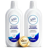4X Power Floor Cleaning Solution Compatible with Tineco, Deionized Water Multi-Hard Floor Cleaner For 0 Residue, Low-Foam Machine-Safe Cleaner