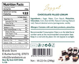 Lezzet, Handmade Chocolate Covered Turkish Delight, Premium Lokum, 9 Pieces, 10.22 oz (290g)