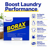 GuardH Borax Multipurpose Cleaner 750g 30 Sachets Natural Mineral Laundry Booster and Household Cleaning Powder for Stains Odor and Grout Eco-Friendly