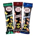 Beer Nuts Variety Packs, Individually Packed Tubes, Original Peanuts, Cashews, Almonds, Fiery Peanuts, The Unique Sweet and Salty Flavor, American