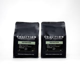 Coalition Coffee Roasters Definition Ground Coffee Blend - Specialty Fresh Roasted Coffee Grounds (Pack of 2, 12 oz)
