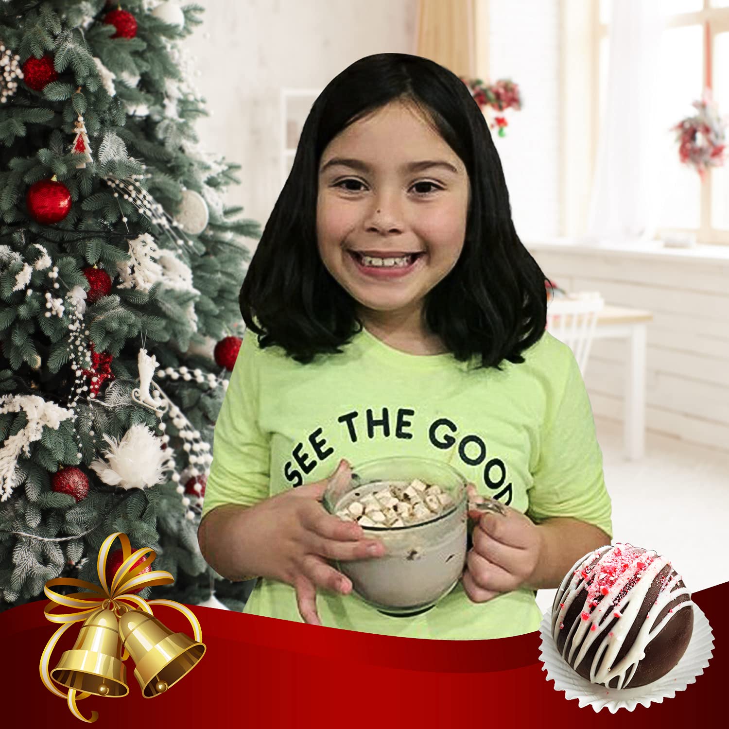 Hot Chocolate Bombs Yani soul fill with marshmallows,Gourmet chocolate,trending,Hot Chocolate Bomb the Christmas candy Hot chocolate Bomb 3 inch each
