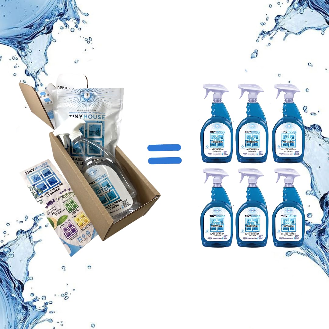Tiny House Glass & Mirror Cleaner Kit