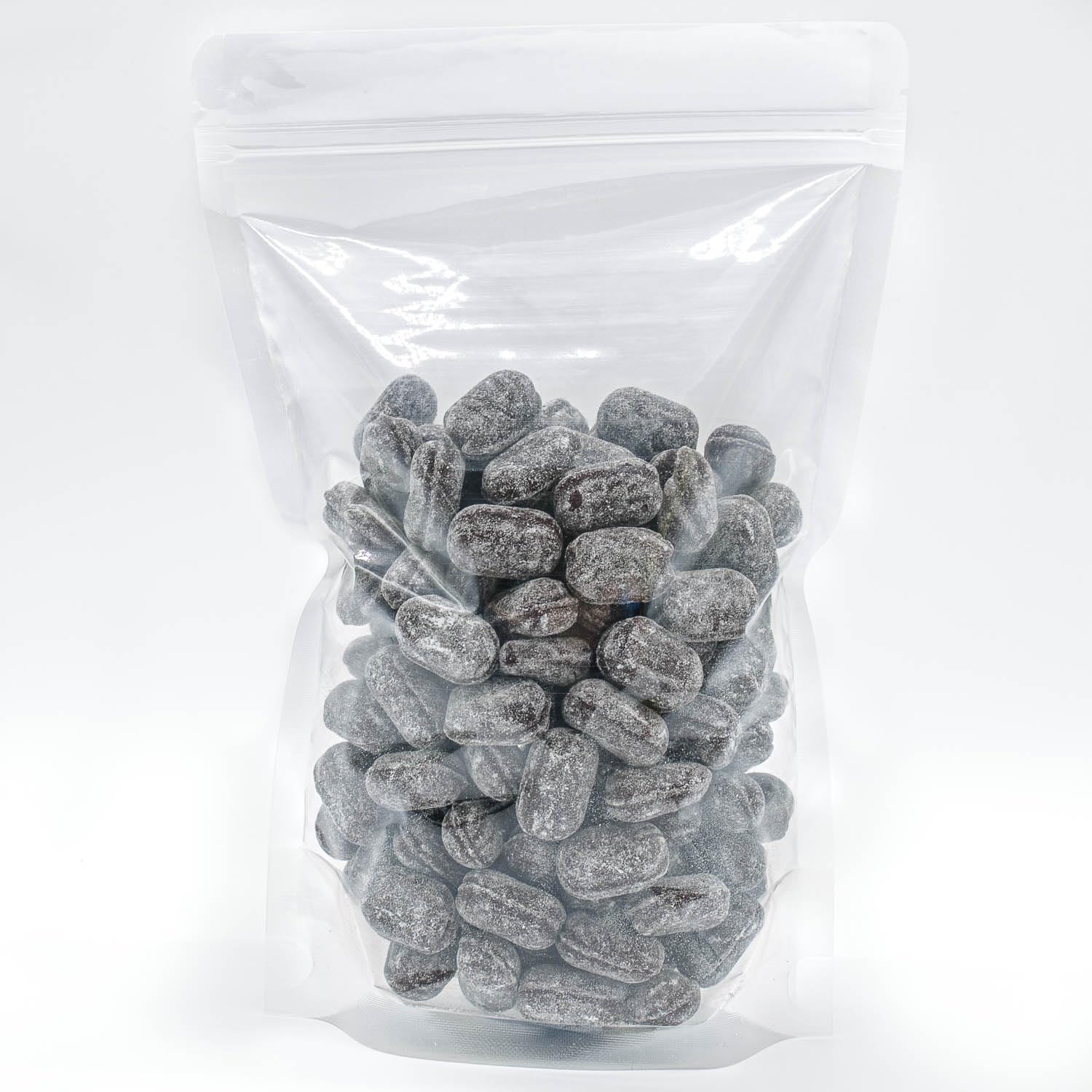 Claeys Hard Candy Licorice 14 oz - Old Fashioned, Fat Free, Gluten Free, Long Lasting Flavor, Resealable Bag