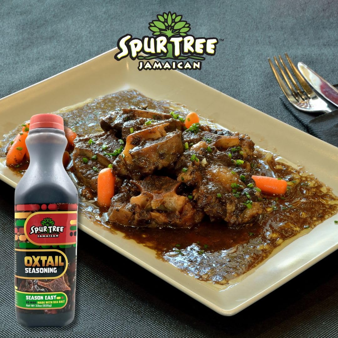 Spur Tree Oxtail Seasoning - Oxtails Seasoning to Experience Authentic Jamaican Cuisine - All-Natural And Fresh Ingredients - Oxtail Seasoning