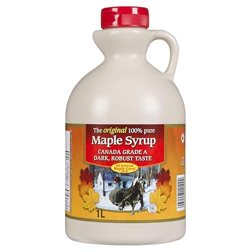 Old Fashioned Maple Crest Maple Syrup 1 Liter