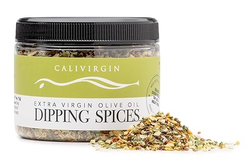 Calivirgin Olive Oil Dipping Spices - Restaurant Style Gourmet Spice Mix - Premium Dip Seasoning Spice Blend - Basil, Sun-dried Tomatoes, Garlic