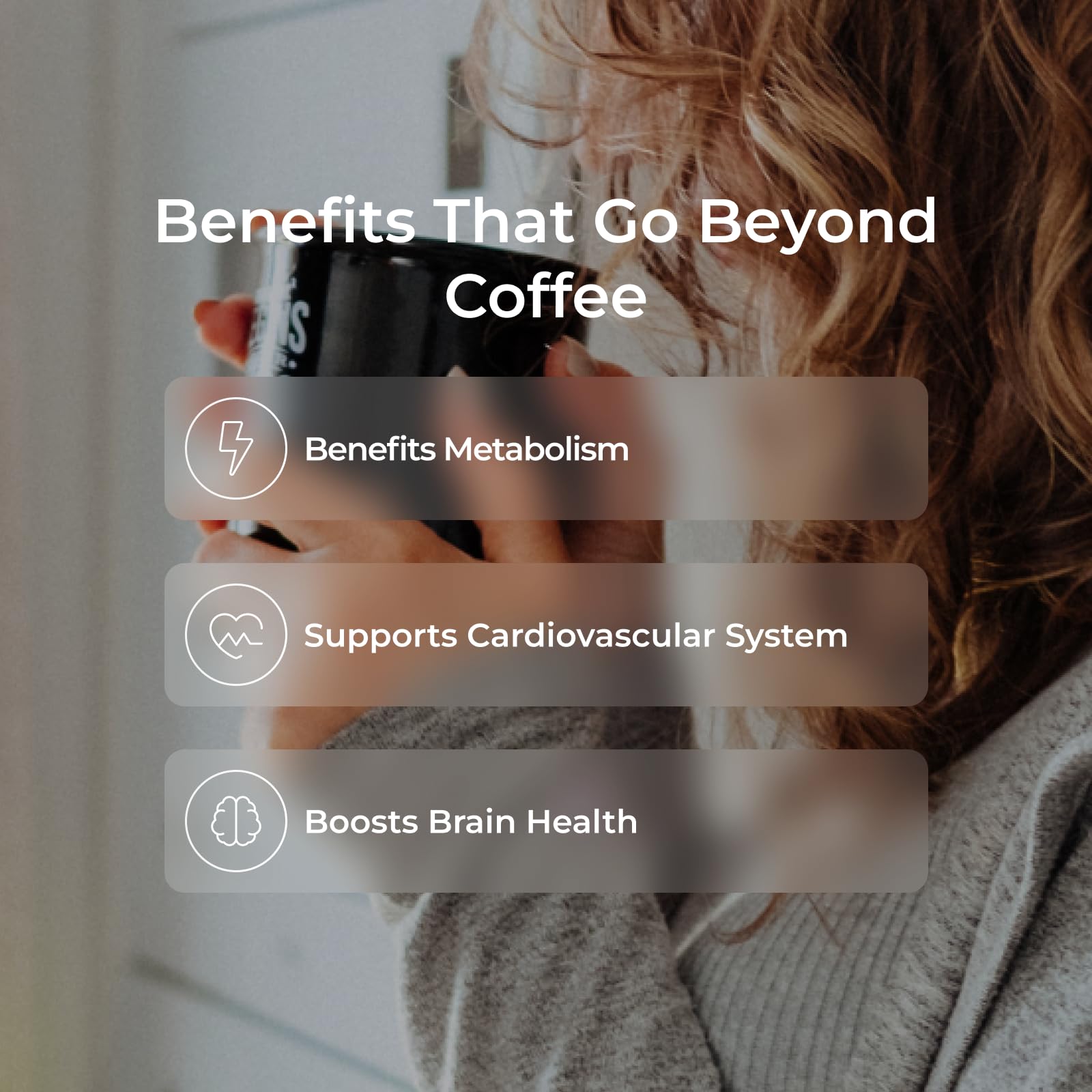 Livingood Daily Coffee with Moringa, Ground Medium Roast Coffee with Plant Based Ingredients for Morning Energy, Made with Moringa Powder, Organic
