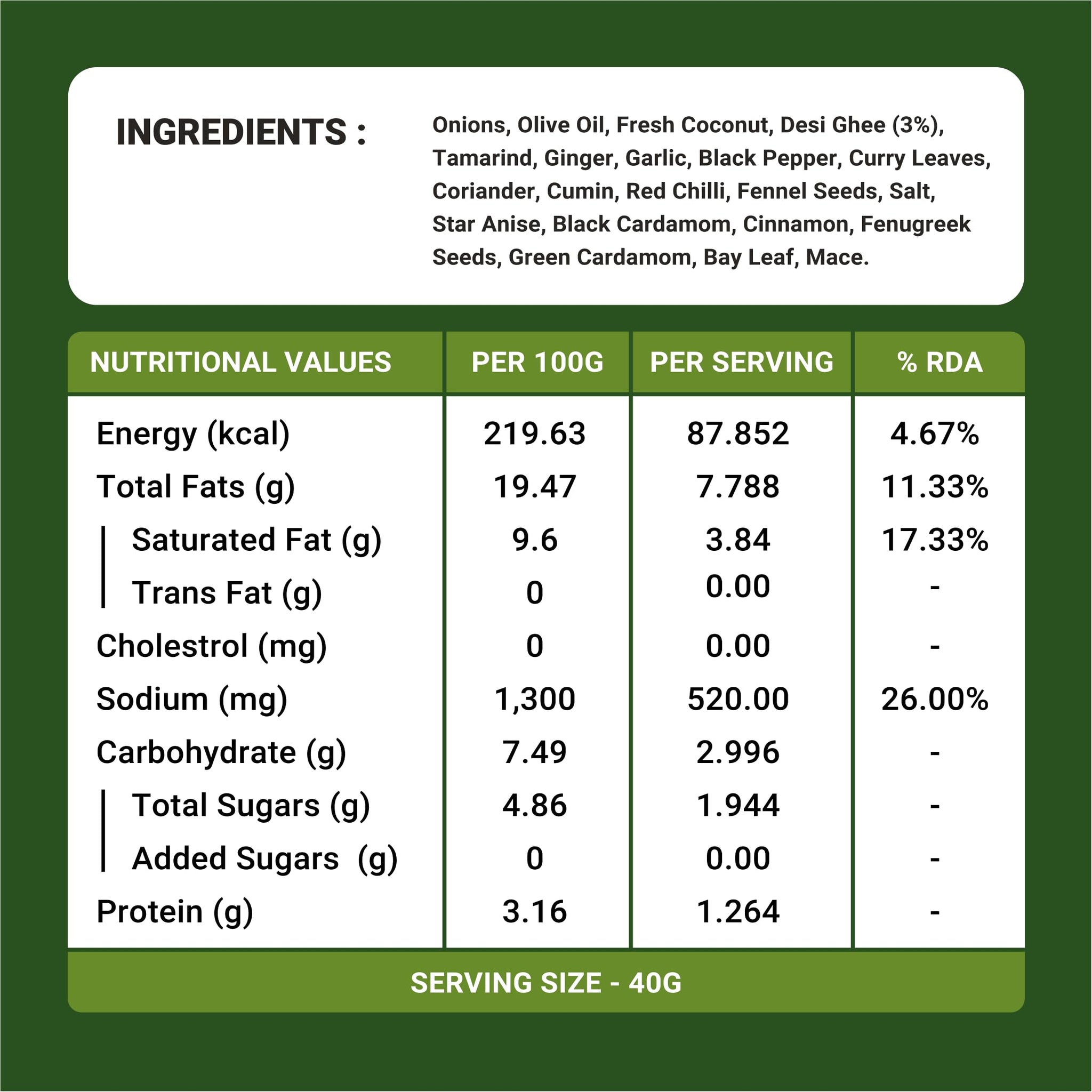 CURRYiT Instant Chettinad Chicken Curry Paste | Just Add Chicken, Lamb, Fish, Egg | Ready in 15-30 Mins | Serves 6 | Made with Ghee | No Preservatives