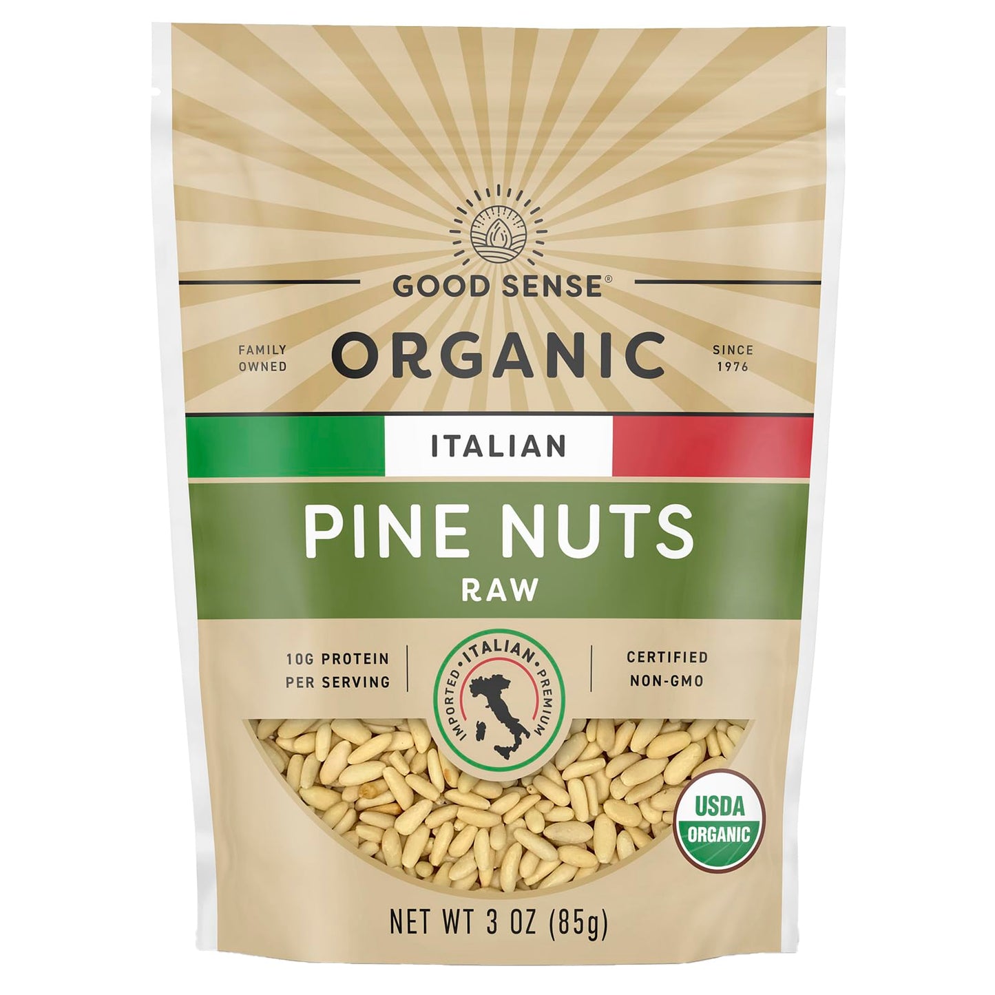 Waymouth Farms Italian Pine Nuts, Organic, 3 Ounce