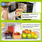 Fniiva 37 oz 25 Pack Disposable Bowls with Lids, Disposable Food Containers with Lids, Paper Bowls, Disposable Salad Bowls for Diet Salad, Ice Cream