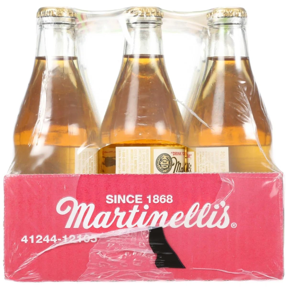 Martinelli's Sparkling Apple Juice, 10 Ounce (Pack of 12)
