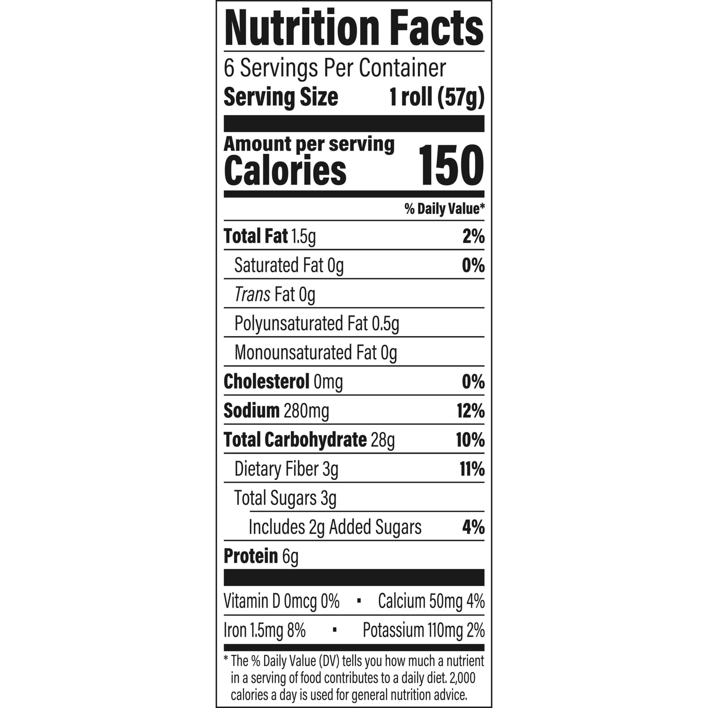 Arnold Multigrain Sandwich Thins Rolls, Sandwich Rounds Free From Artificial Colors, Flavors and Preservatives, 6 Sandwich Rolls