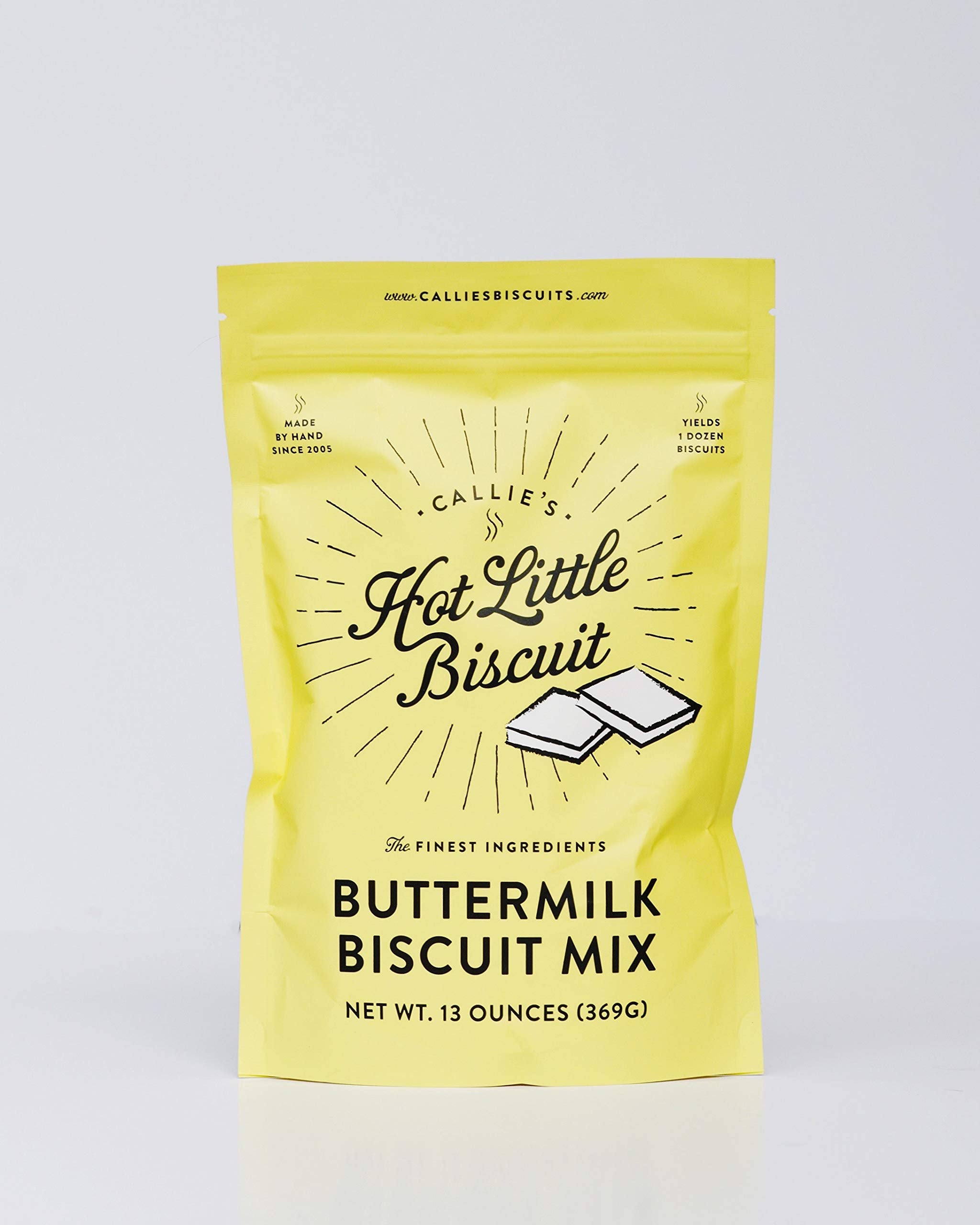 Callie’s Hot Little Biscuits | Buttermilk Biscuit Mix | Fast, Easy, Delicious | Southern Recipe | 2 Bags of Biscuit Mix | 13oz per bag | Makes 24
