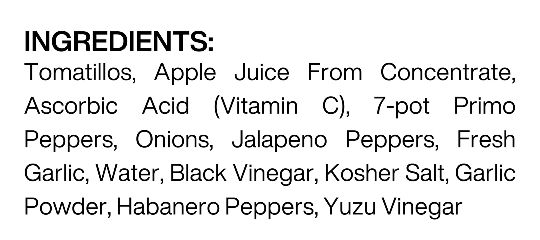 Buc-ee's Brand Hot Sauce (7-Pot Primo Pepper)