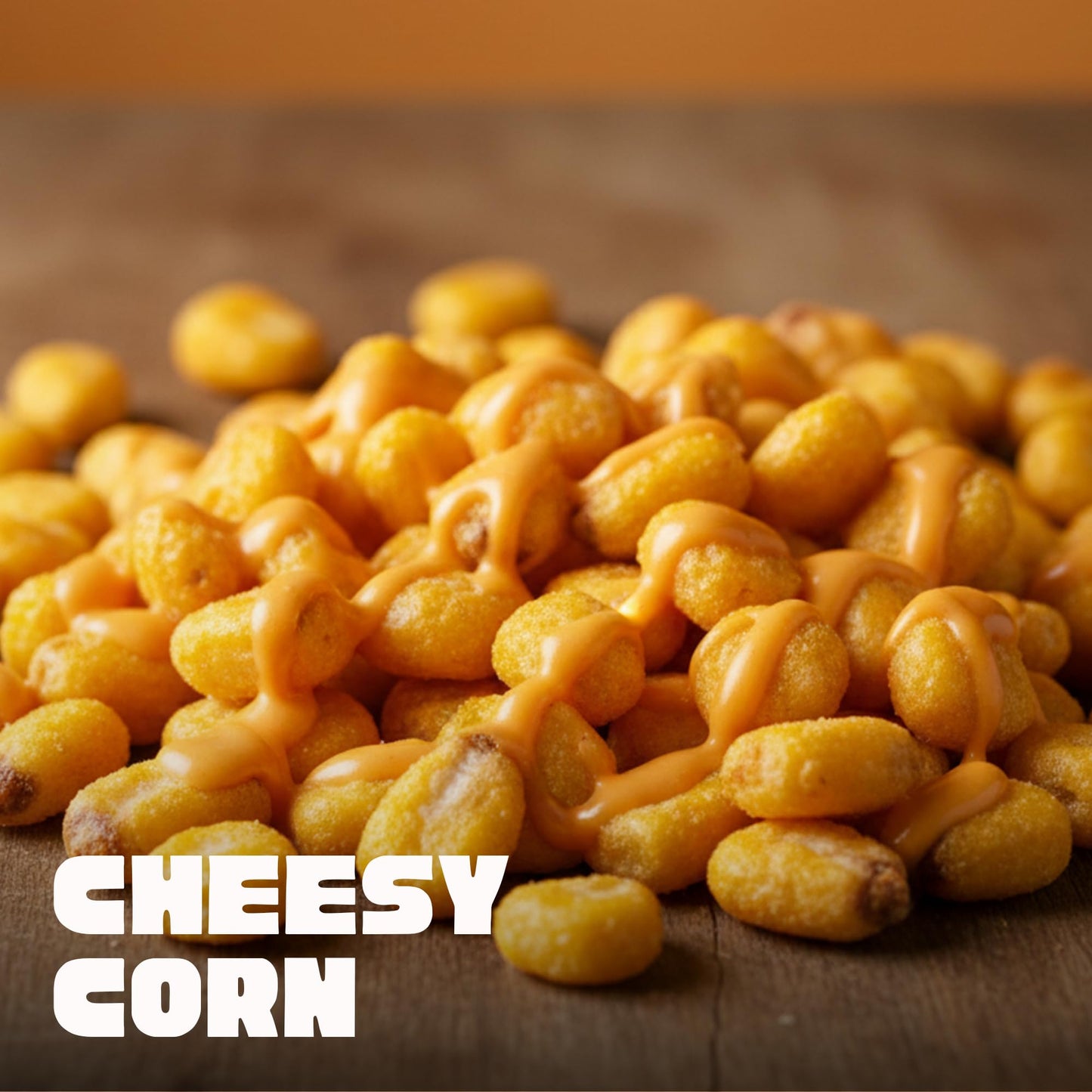 Roasted Corn Nuts - Cheese Flavor - Krunchy Corn | Crunchy Premium Snack from Spain | Non-GMO & Gluten-Free Savory Corn Snack | Party & Travel Snack