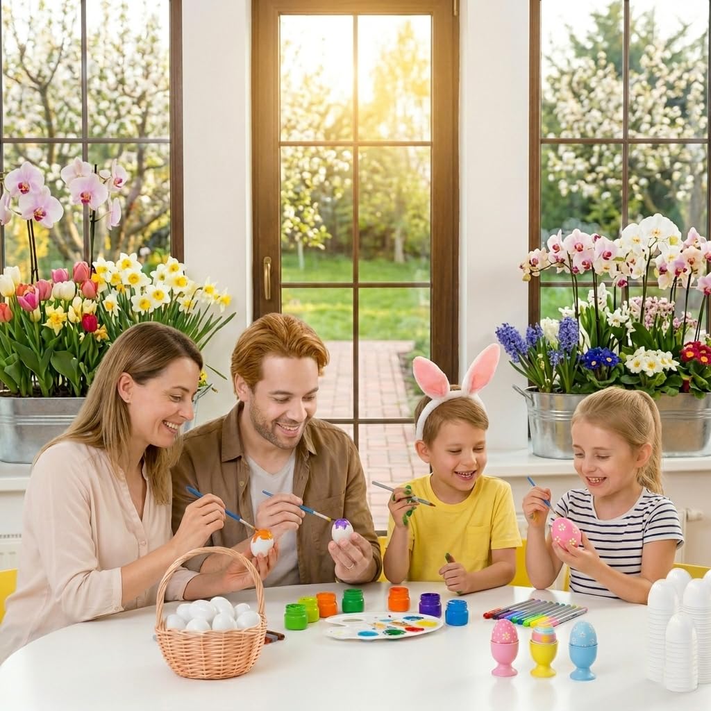Chochkees White Fillable Easter Eggs 500-Pack, Bright Plastic Easter Eggs with Hinge, Perfect For Easter Egg Hunt, Surprise Egg, 2.25" Fillable Eggs