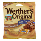 Werther's Original Sugar Free Hard Candy 3 Bags Bundle (1.46 OZ Each) 3 Flavors: Coffee, Chocolate, Caramel | Perfect for Office Spaces Candy dishes