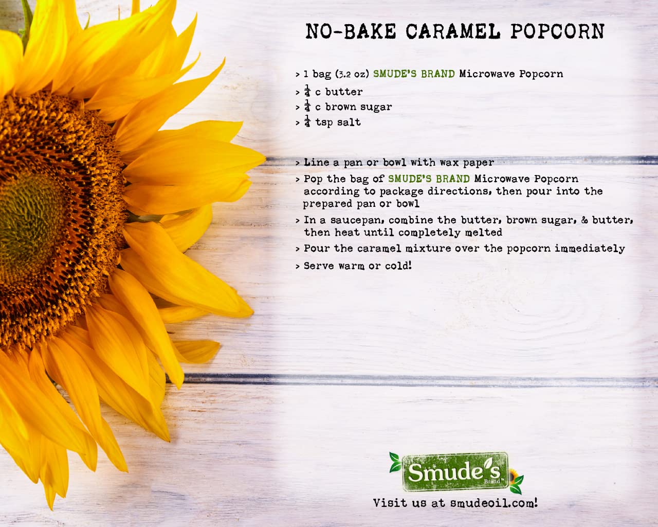 Smude's Brand All Natural Microwave Popcorn - Blended | Blend of White & Yellow Popcorn | 3 Simple Ingredients - Popcorn, Smude’s Sunflower Oil