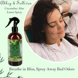 Abbey & Sullivan Linen Spray, Cucumber Aloe, 16 oz