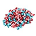 Candy Retailer American Patriotic Red White & Blue Peace Gummi Bears (1 Lb)