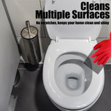 Qiveaory 2024 New Upgrade Toilet Cleaning Screens Toilet Cleaner Hard Water 5.5 x 4 Inch Flexible Scrubbing Pads Remove Calcium Deposits Carbon Rust