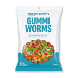 Amazon Grocery, Gummi Worms Candy, 8 Oz