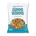 Amazon Grocery, Gummi Worms Candy, 8 Oz