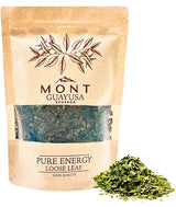 Mont Coffee Ecuador Guayusa Tea - Premium Amazonian Loose Leaf, Natural Caffeine for Smooth Focus Energy, No Jitters No Crash, Kichwa Tradition, 4 oz
