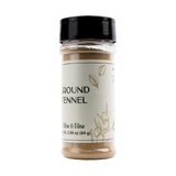 Olive & Vine Ground Fennel, Aromatic Spice, Seasoning for Sausages, Curries, and Baked Goods, with Rich Tradition, Authentic Taste, For Global Recipes