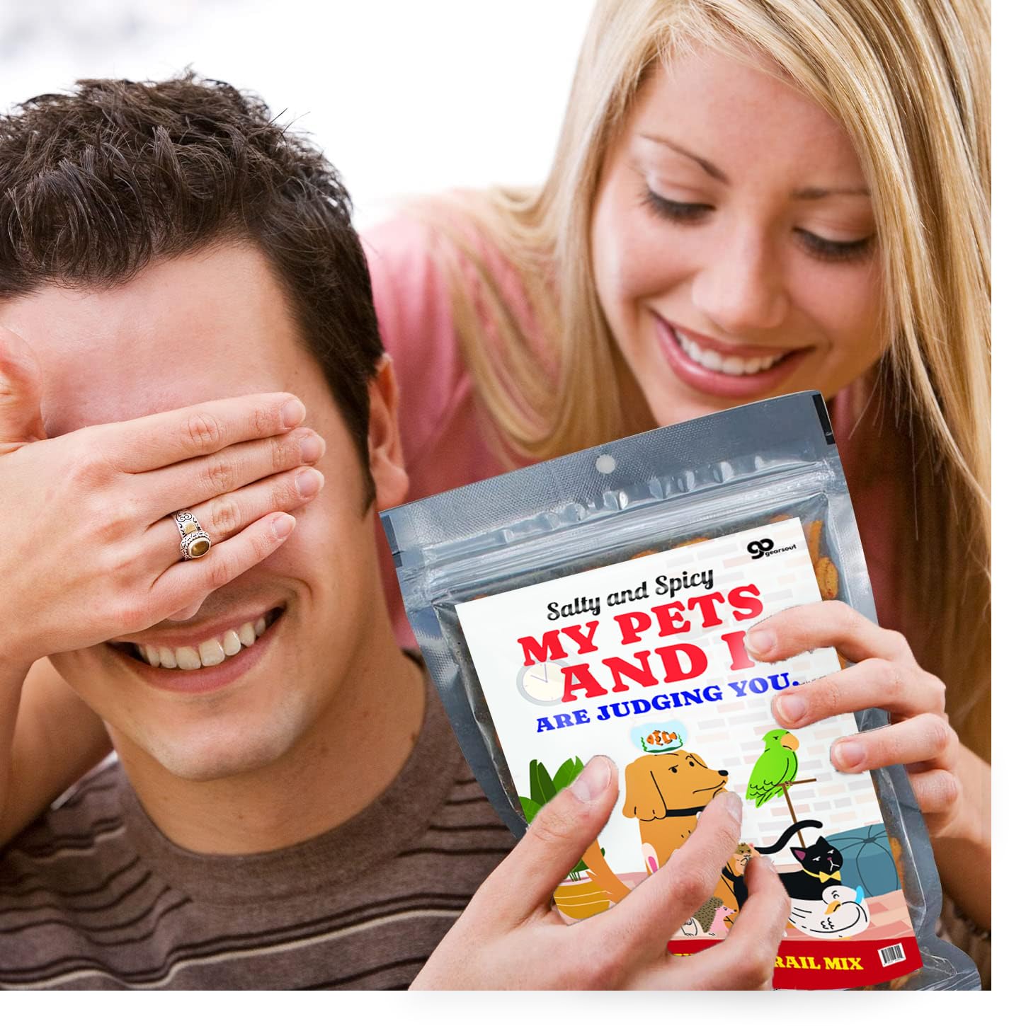 My Pets and I Judge You Trail Mix - Premium Nutty, Fruity Snack Blend - Gourmet Energy for Delightful Snacking Experience