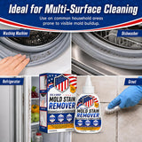 7 FL OZ Mold Stain Remover Gel, Help Remove Tough Stain Buildup, Thick Cleaning Gel for Washing Machine Seals, Dishwasher & Refrigerator Gaskets