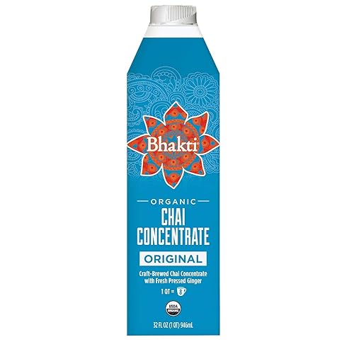 Bhakti Chai Organic Original Chai Concentrate, 32 FZ