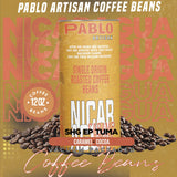 Pablo Artisan Nicaragua SHG EP Tuma Single Origin Coffee Beans - Medium Roast Whole Bean Coffee, 100% Arabica Espresso Beans, Notes of Cocoa, Caramel