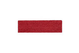 Rubbermaid Commercial Products 18 inch Adaptable Flat Mop Microfiber Pad, Red, for Janitorial/Professional Cleaners and Light-Duty Cleaning/Mopping