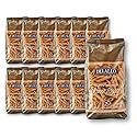 DeLallo Gluten Free Penne Pasta, Non-GMO, Made with Brown Rice Flour, Made in Italy, Whole Grain, Kosher, All Natural, 12 oz Bag, (12 Pack)