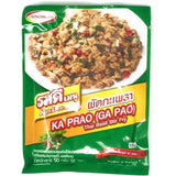 Rod Dee Pad Ka Prao Thai Basil Stir Fly Seasoning Powder 50 g (3 of Pack)