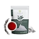 Reishi Mushroom Tea & Premium English Breakfast Tea - Black Tea With Lingzhi, Ganoderma 20 Triangles
