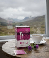 Edinburgh Tea & Coffee Envelope Tea Bags, Scottish Thistle Infused Black Tea 25 Count (Pack of 1)