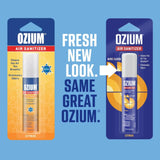 Ozium 0.8 oz. Air Sanitizer & Odor Eliminator for Homes, Cars, Offices and More, Citrus Scent, Pack of 2
