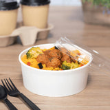 Karat FP-PSB32 32 oz. Paper Short Buckets (Case of 360)