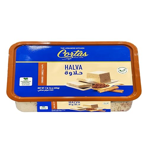 Cortas - Premium Halva 1 Lb / 454g (with Cinnamon)