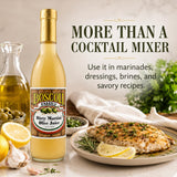 Boscoli Dirty Martini Olive Juice 12.7 oz Pack of 3, Premium Olive Brine Cocktail Mixer, All Natural Gluten Free Martini Mix for Dirty Martinis