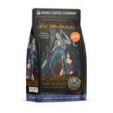 Bones Coffee Company Decaf Army Of Dark Chocolate Flavored Coffee, Dark Roast Low Acid Coffee,12 Oz Whole Bean