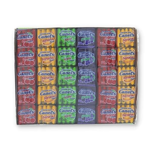 Canels Gum Fruity Flavor For Kids, 60 Count (GUM - CHANGE MAKER)