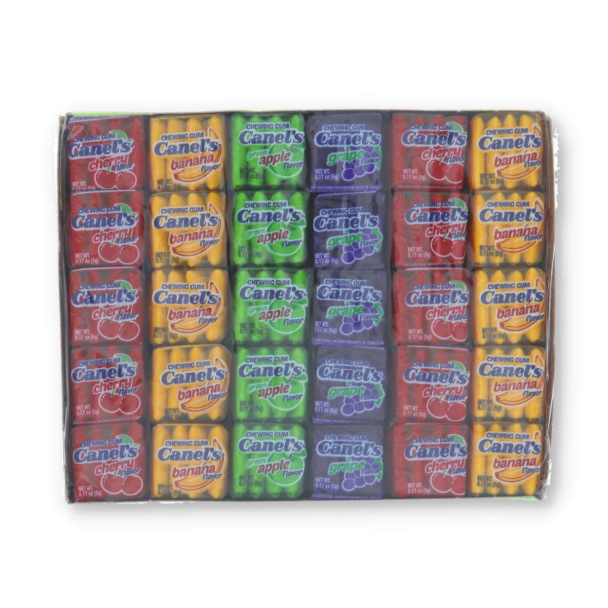 Canels Gum Fruity Flavor For Kids, 60 Count (GUM - CHANGE MAKER)