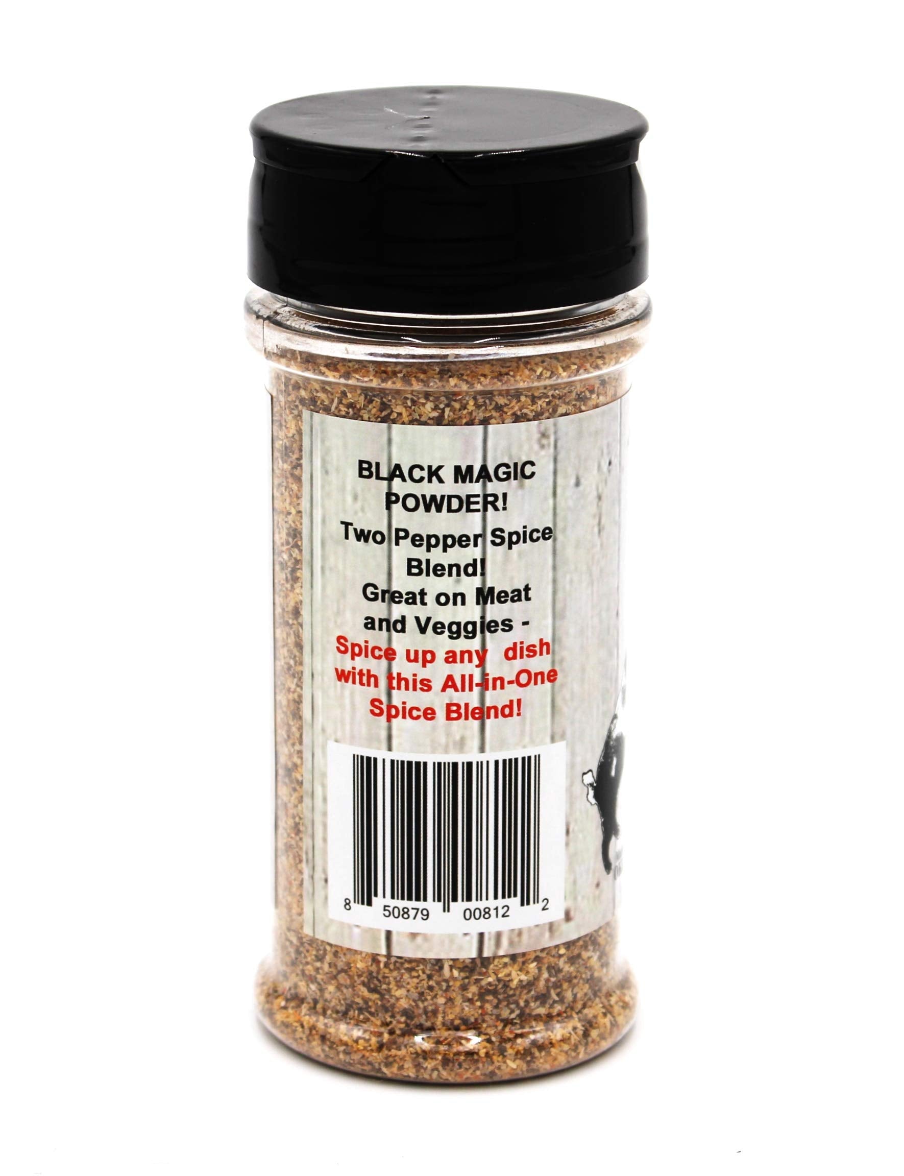 Jumpin' Jack's Deep Fork Jumpin’ Jack’s Black Magic Powder - All Natural Gourmet Specialty Spice Blend - Flavorful All-Purpose Seasoning & Rub Perfect