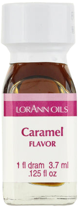 LorAnn Caramel SS Flavor, 1 dram bottle (.0125 fl oz - 3.7ml - 1 teaspoon)- 12 Pack